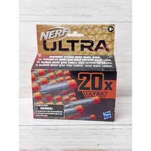 Nerf Ultra 20 Dart Refill Pack Farthest Flying Nerf Darts Ever. New Sealed Box